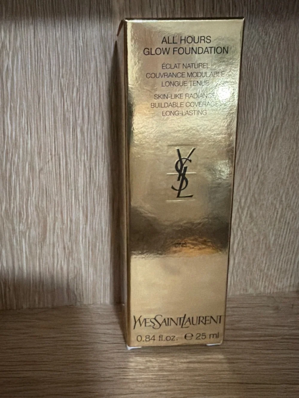 YSL All Hours Glow Foundation shade DN3